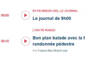 France Bleu Breizh Izel Interview Elma Kraisnik 12 juillet 2022 - Interview France Bleu Breizh Izel Elma Kraisnik